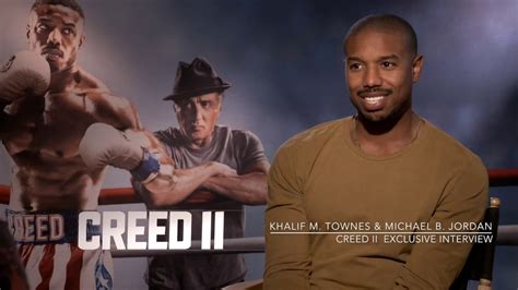 creed 2 video cast interview